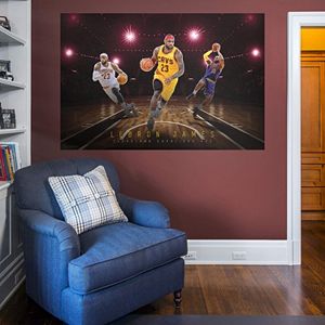 Cleveland Cavaliers LeBron James Montage Wall Decal by Fathead