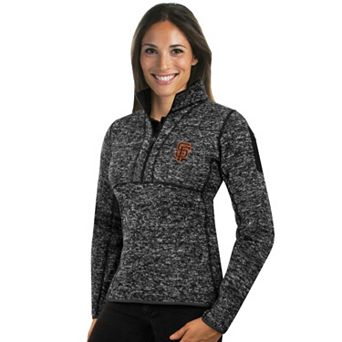 Women's Antigua San Francisco Giants Fortune Midweight Pullover Sweater