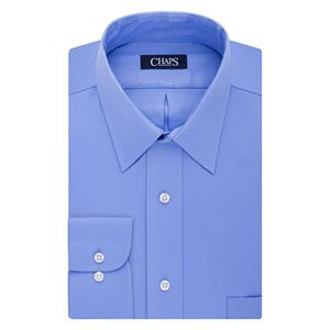 Big & Tall Chaps Regular-Fit Stretch-Collar Wrinkle-Free Dress Shirt