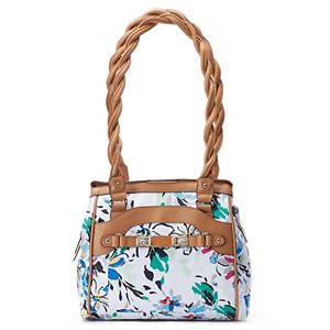 Rosetti Twist It Up Floral Triple-Entry Shoulder Bag