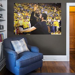 Cleveland Cavaliers LeBron James 2016 NBA Finals Celebration Wall Decal by Fathead