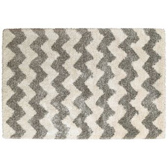 StyleHaven Hillcrest Chevron Stripes Shag Rug