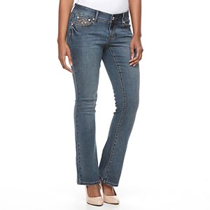 Women's Apt. 9® Embellished Bootcut Jeans