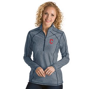 Women's Antigua Cleveland Indians Tempo Pullover
