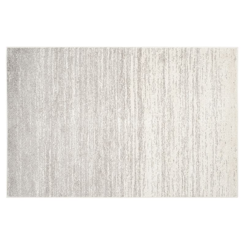 SAFAVIEH Adirondack Esmond Abstract Runner Rug  Ivory/Silver  2 6  x 16