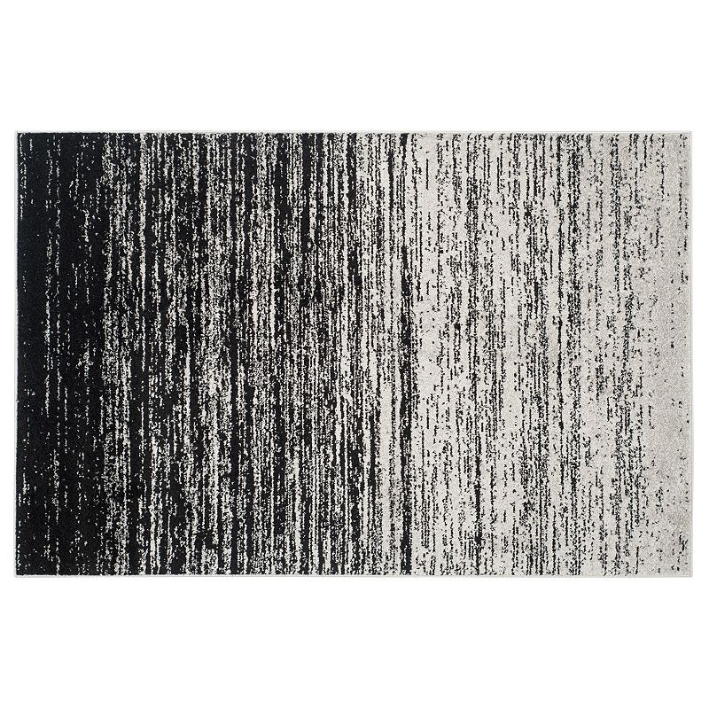 Safavieh Adirondack Claudine Striped Rug, Silver, 8Ft Sq