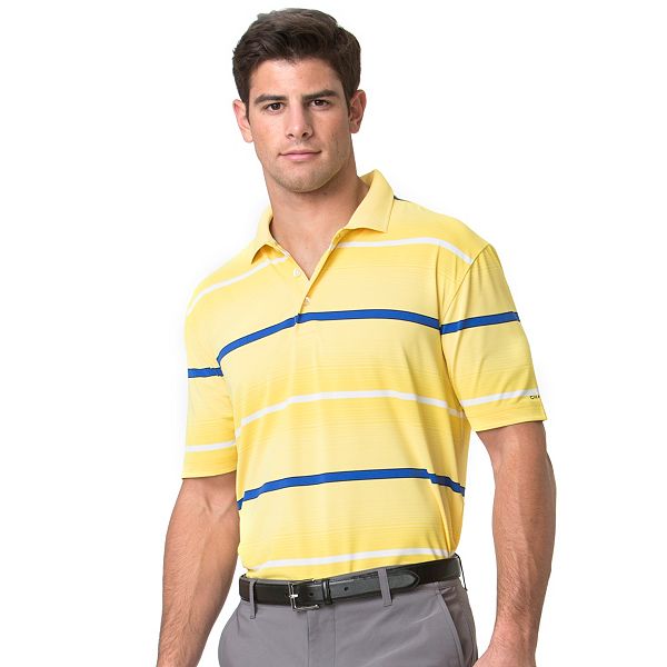 Men's Chaps Classic-Fit Striped Performance Golf Polo