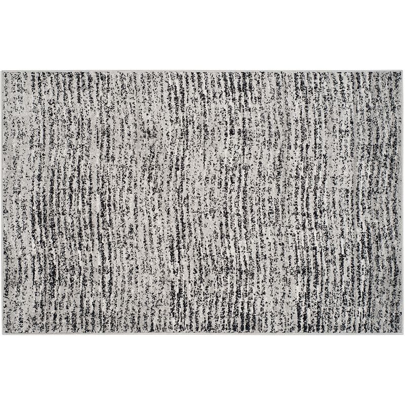 Safavieh Adirondack Tess Striped Rug, Black, 8X10 Ft