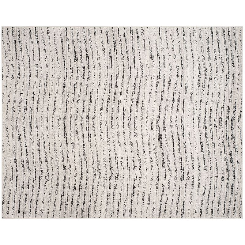 Safavieh Adirondack Tess Striped Rug, White, 2.5X22 Ft