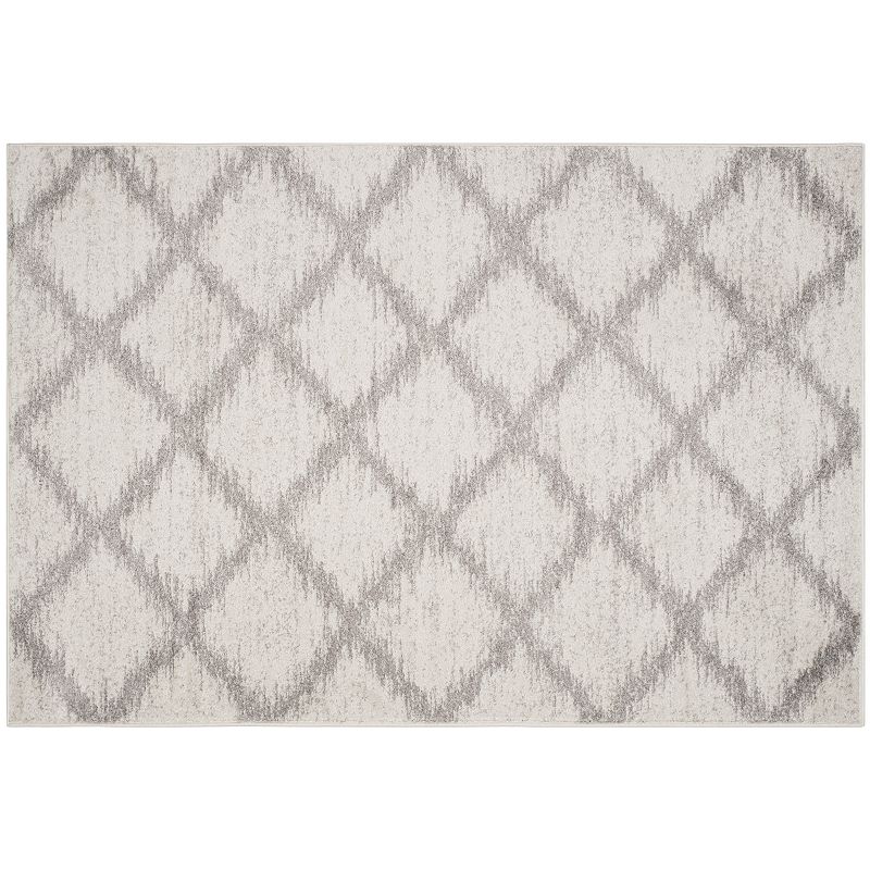 Safavieh Adirondack Shioban Lattice Rug, White, 8X10 Ft