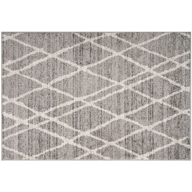 Safavieh Adirondack Olivia Lattice Rug, White, 9X12 Ft