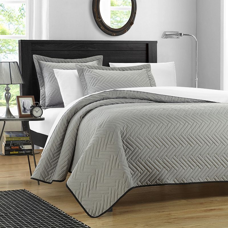 77348794 Chic Home Palermo Quilt Set, Clrs, Queen sku 77348794