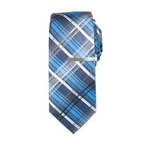 Men's Apt. 9® Skinny Tie with Tie Bar