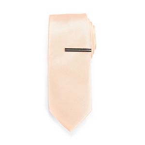 Men's Apt. 9® Skinny Tie with Tie Bar