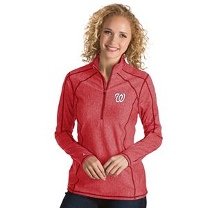Women's Antigua Washington Nationals Tempo Pullover
