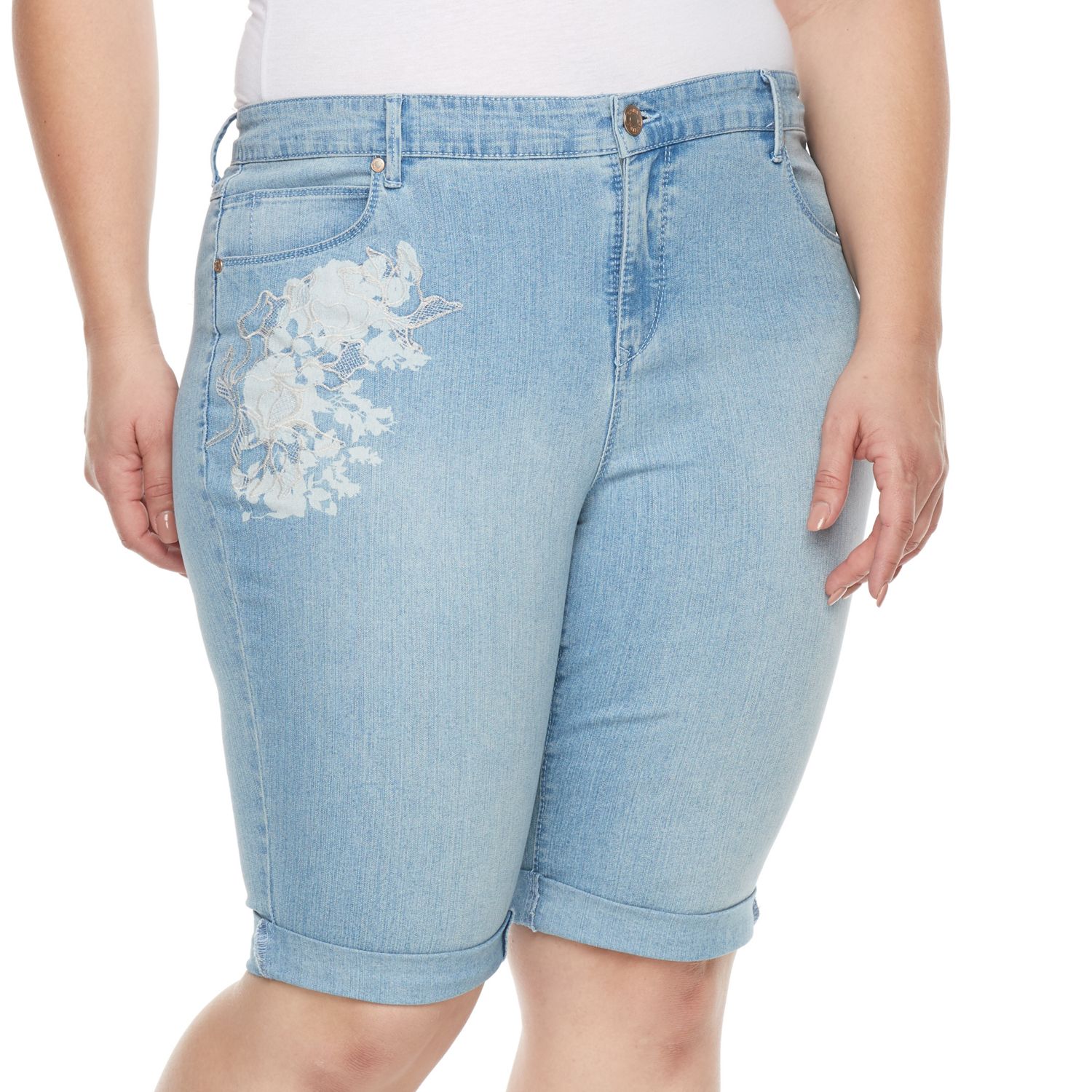 gloria vanderbilt jordyn capris plus size