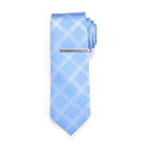 Men's Apt. 9® Skinny Tie with Tie Bar