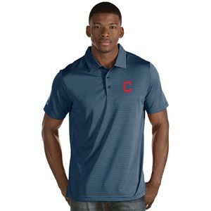 Men's Antigua Cleveland Indians Quest Polo