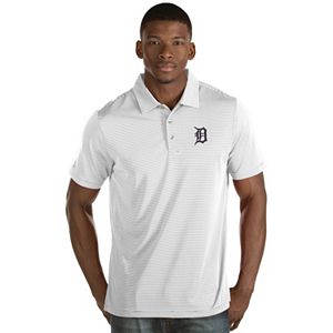 Men's Antigua Detroit Tigers Quest Polo