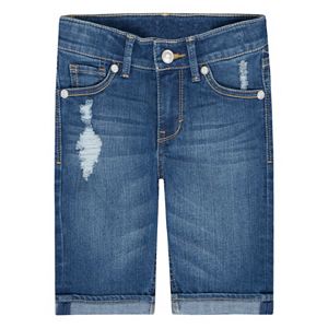 Girls 4-6x Levi's Distressed Sweetie Bermuda Shorts