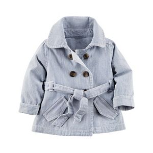 Baby Girl Carter’s Hickory Stripe Jacket