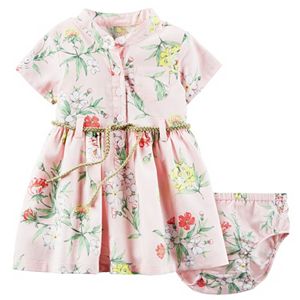 Baby Girl Carter's Floral Henley Dress