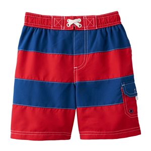 Baby Boy Wippette Striped Swim Shorts