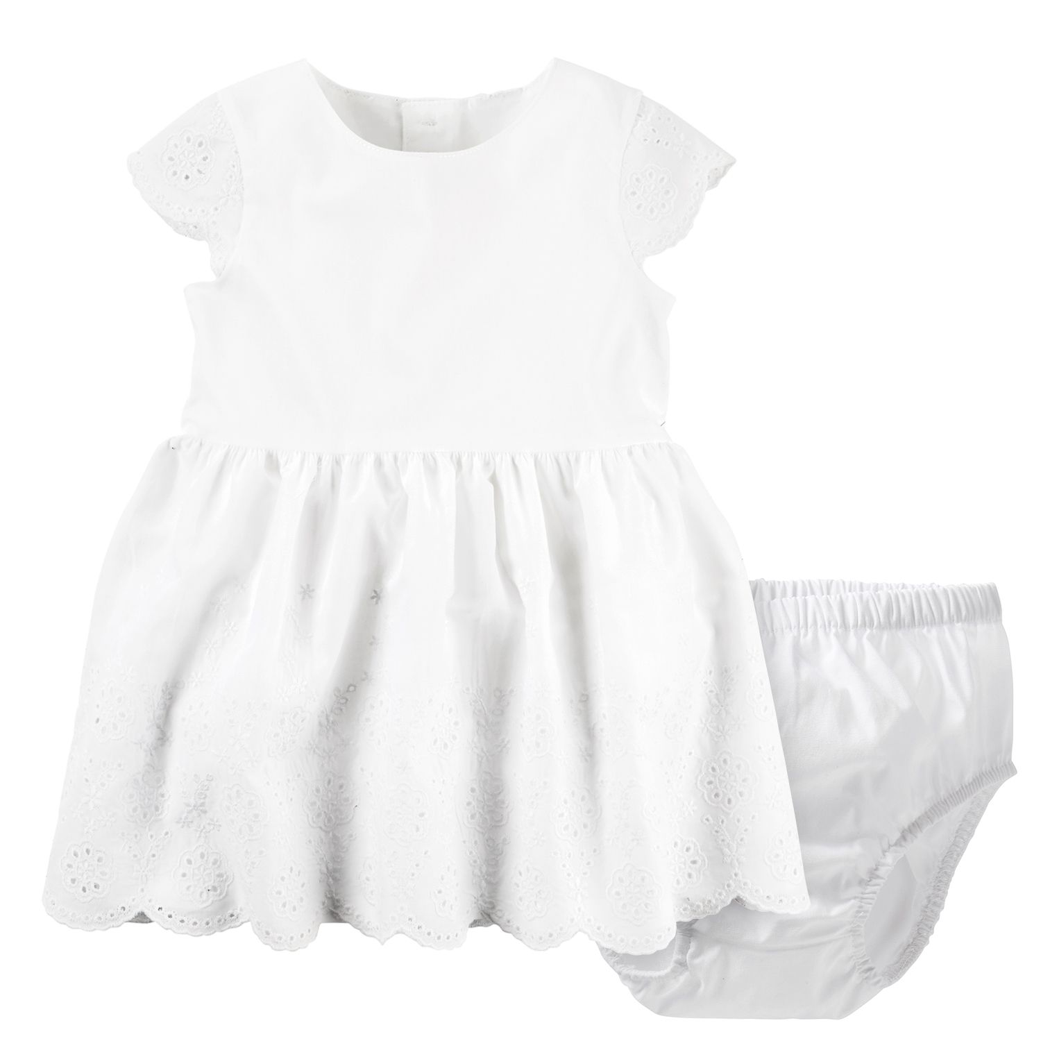 baby girl eyelet dress