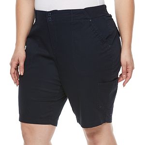 Plus Size Gloria Vanderbilt Marion Bermuda Shorts
