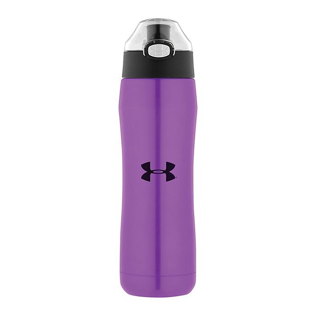 Under Armour 18 oz Inner Strength Stainless Steel Water Bottle Black  Cold-Hot