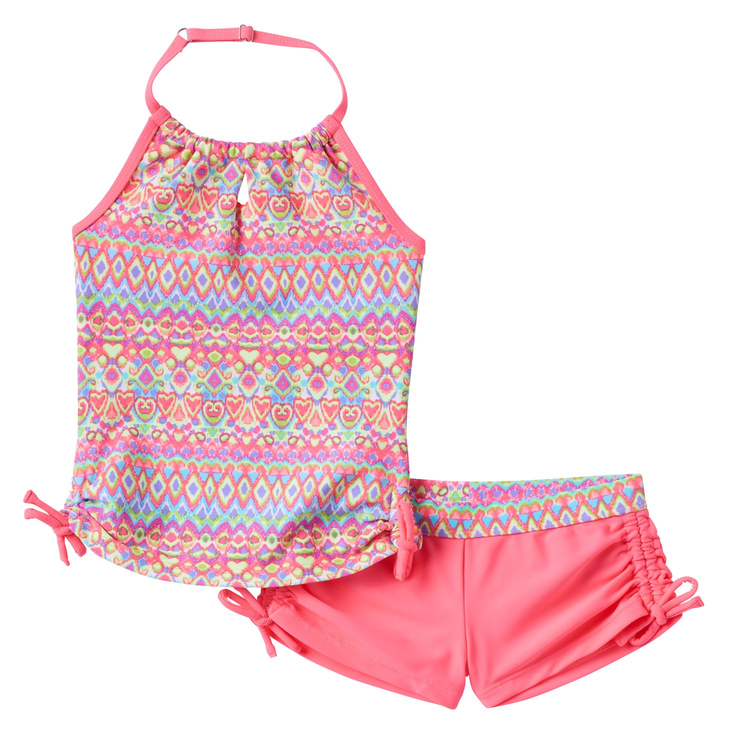 girls boy short swimsuit