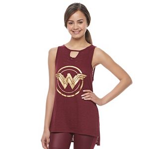 Juniors' Her Universe Wonder Woman Shield Graphic Tank by DC Comics