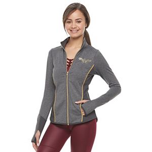 Juniors' Her Universe Wonder Woman Long Sleeve Performance Jacket by DC Comics