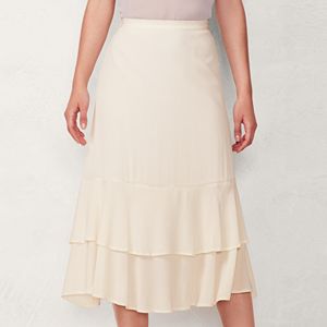 Women's LC Lauren Conrad Tiered Midi Skirt