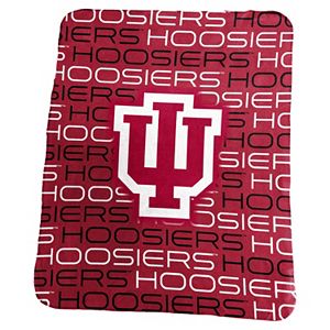 Logo Brand Indiana Hoosiers Classic Fleece Blanket