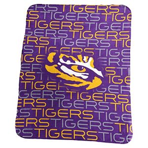 Logo Brand LSU Tigers Classic Fleece Blanket