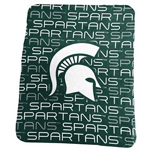 Logo Brand Michigan State Spartans Classic Fleece Blanket