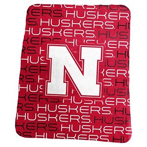 Logo Brand Nebraska Cornhuskers Classic Fleece Blanket