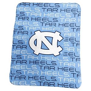 Logo Brand North Carolina Tar Heels Classic Fleece Blanket