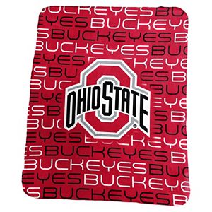 Logo Brand Ohio State Buckeyes Classic Fleece Blanket