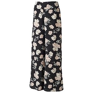 Juniors' Love, Fire Floral Palazzo Pants