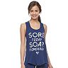 Juniors' Her Universe Superman "Sore Today" Graphic Tank by DC Comics
