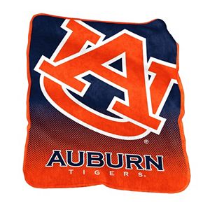 Logo Brand Auburn Tigers Raschel Throw Blanket