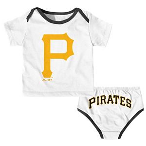 Baby Majestic Pittsburgh Pirates Uniform Set