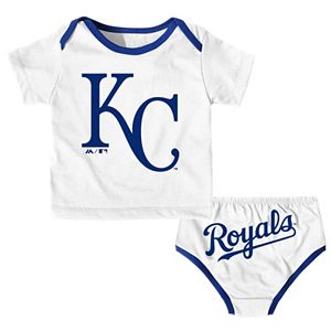 Baby Majestic Kansas City Royals Uniform Set