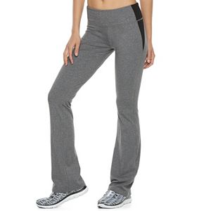 Juniors' SO® Pieced Skinny Bootcut Yoga Pants