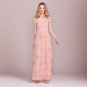 LC Lauren Conrad Dress Up Shop Collection Floral Strapless Maxi Dress - Women's