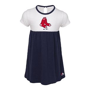Toddler Girl Majestic Boston Red Sox 7th Inning Dress