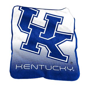 Logo Brand Kentucky Wildcats Raschel Throw Blanket