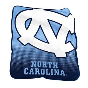 Logo Brand North Carolina Tar Heels Raschel Throw Blanket